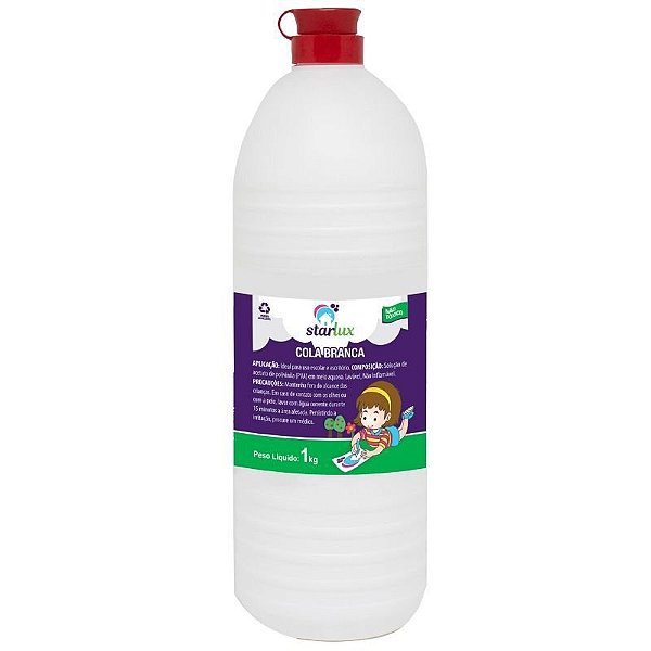 Cola Líquida Branca 1 kg Starlux