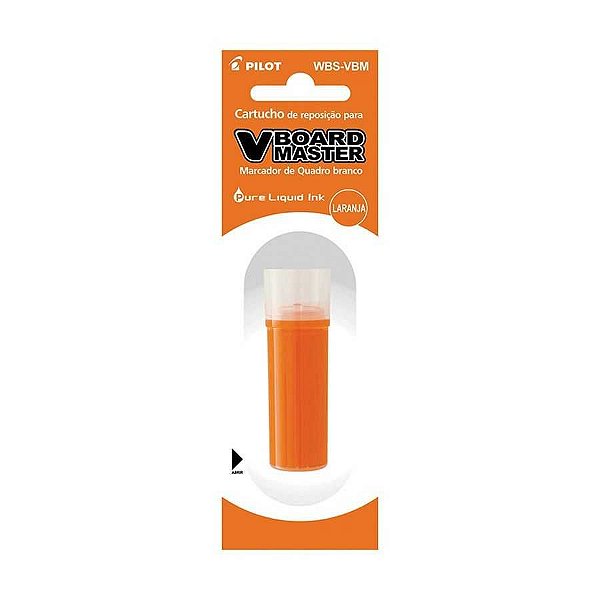 Reabastecedor Refil para Quadro Branco Laranja do Marcador Board Master Pilot