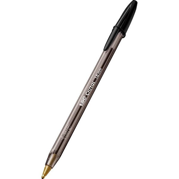 Caneta Bic Cristal Preto 1.6 Bold Fashion Ref: 876974