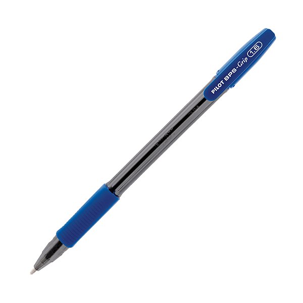 Caneta Pilot Esferográfica BPS Grip 1.6 Azul Ref: BPSGRIP 1.6AZ