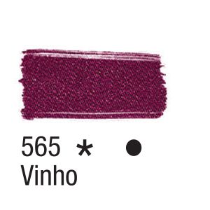 Tinta para Tecido Fosca 565 Vinho 37 ml Acrilex