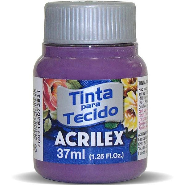 Tinta para Tecido Fosca 998 Amora 37 ml Acrilex