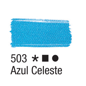 Tinta para Tecido Fosca 503 Azul Celeste 37 ml Acrilex