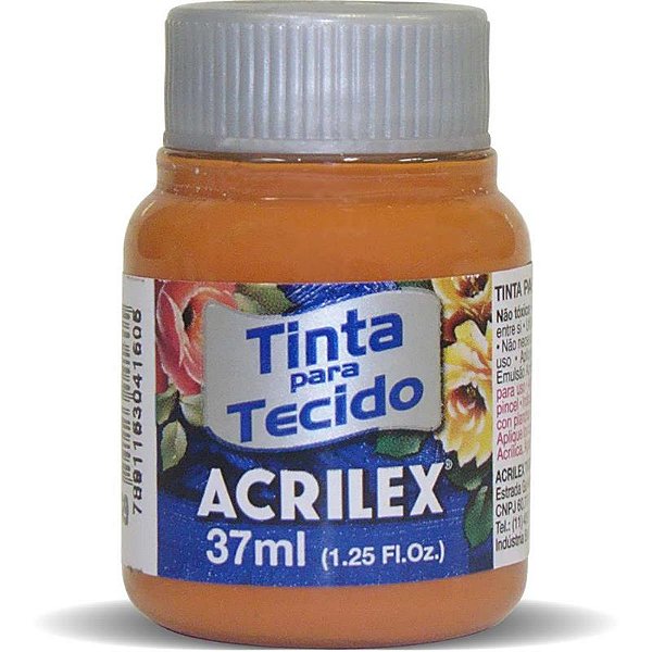 Tinta para Tecido Fosca 569 Caramelo 37 ml Acrilex