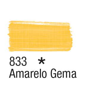 Tinta para Tecido Fosca 833 Amarelo Gema 37 ml Acrilex