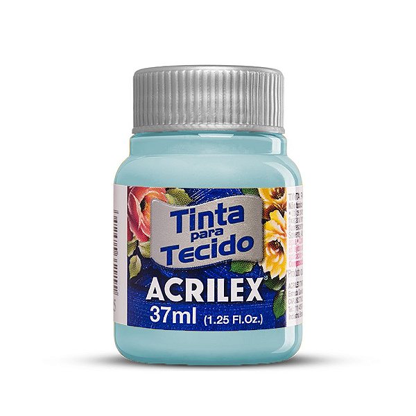 Tinta para Tecido Fosca 992 Azul Soft 37 ml Acrilex