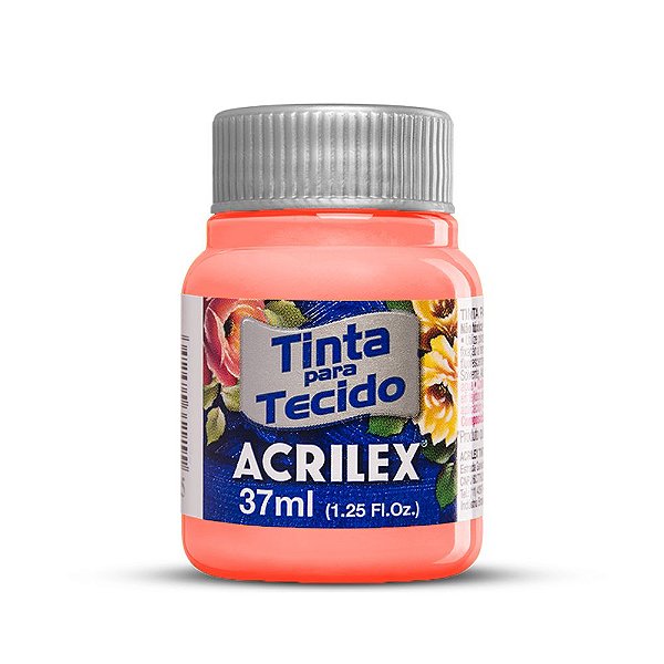 Tinta para Tecido Fosca 631 Papaya 37 ml Acrilex