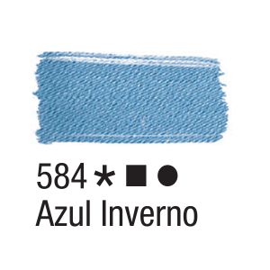 Tinta para Tecido Fosca 584 Azul Inverno 37 ml Acrilex