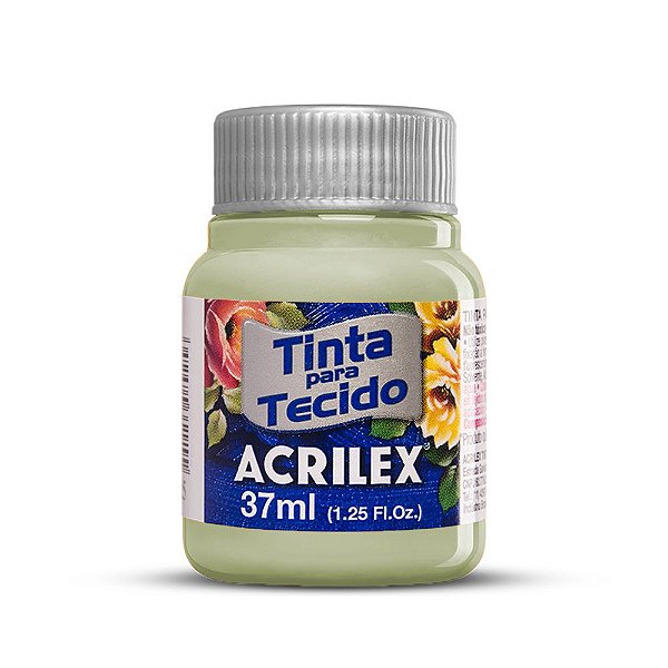 Tinta para Tecido Fosca 897 Verde Soft 37 ml Acrilex