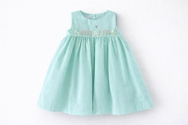 Vestido florença verde àgua