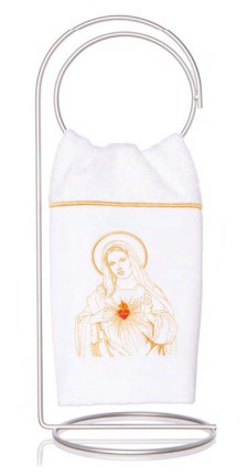 Toalha de Lavabo Bordado Maria Super Luxo