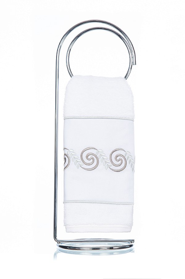 Toalha de Lavabo Bordado Kaleu Super Luxo