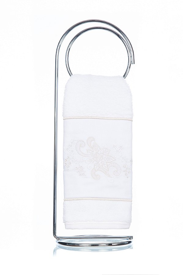 Toalha de Lavabo Bordado Nalu Super Luxo