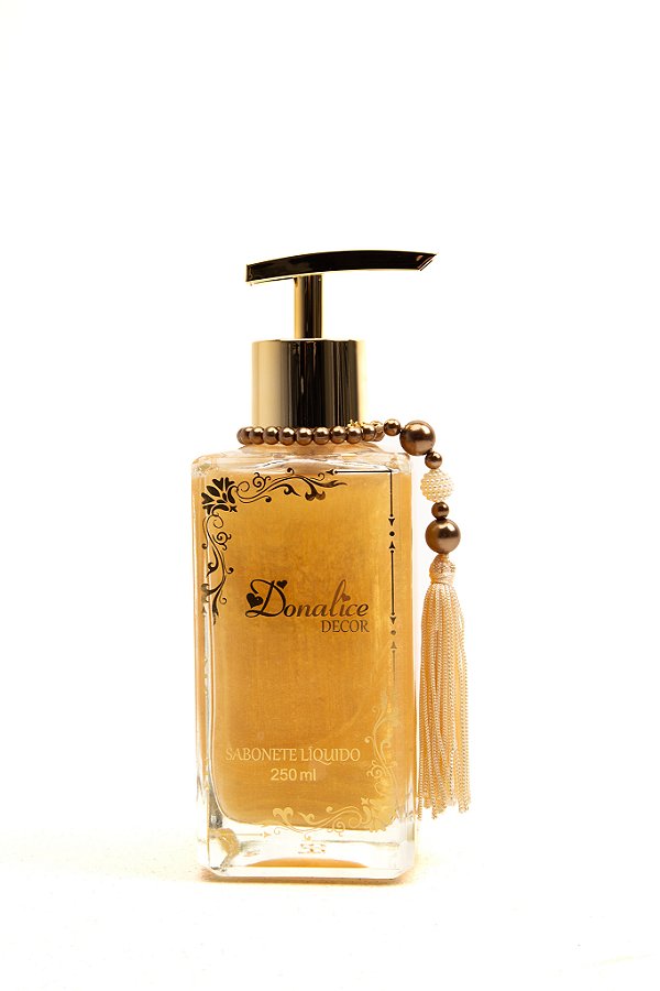 Sabonete 250ml Square Dourado
