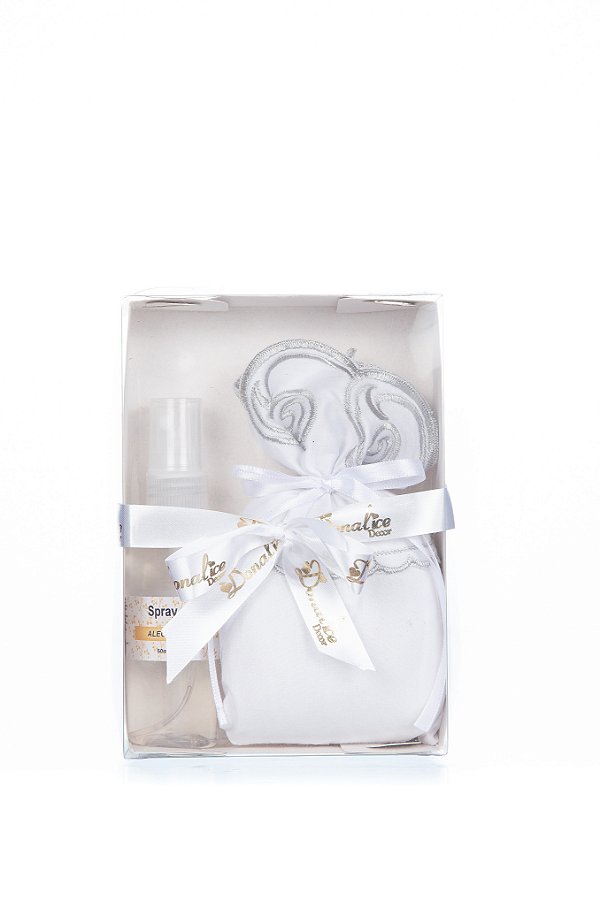 Kit Sachê e Spray 60ml Branco