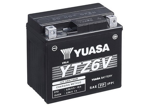 Bateria Yuasa YTZ6V Titan Fan Bros 160 PCX XRE Fazer 150 YBR125 Factor CRF230F