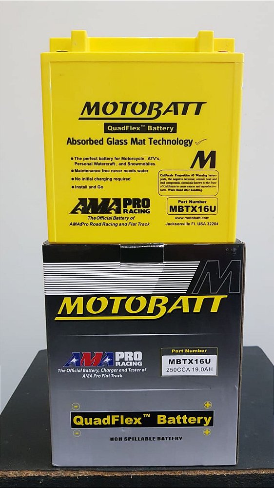 Bateria Motobatt YTX20CH-BS / XL1000 Varadero, Vulcan 1500, Marauder 1600, Boulevard 1500/1800