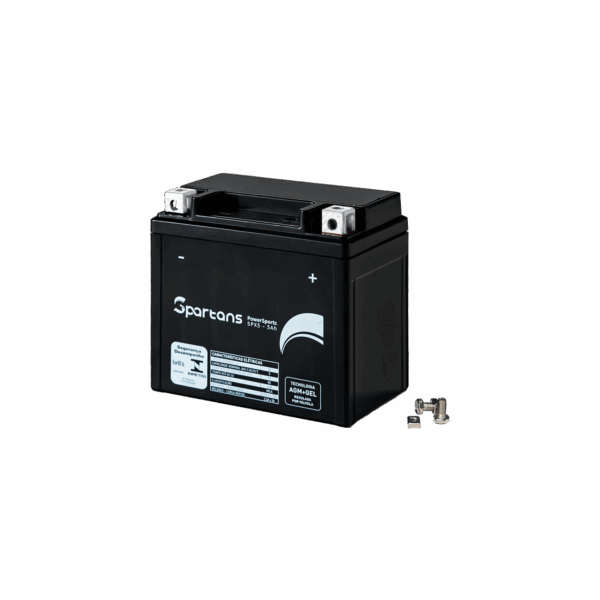 Bateria Spartans YTX5L-BS / Titan Fan Bros 160 / PCX 150 / XRE 300 / Fazer 150 / YBR125 Factor / CRF230F