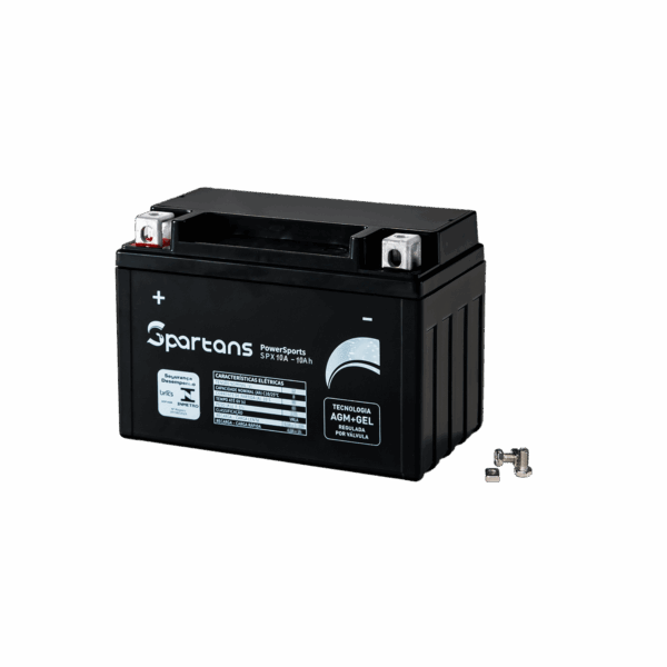 Bateria Spartans YT12A-BS / Suzuki Bandit Todas, Hayabusa / Maxsyn 400i / Kawasaki Z750, Z800, Z1000 Ninja 650