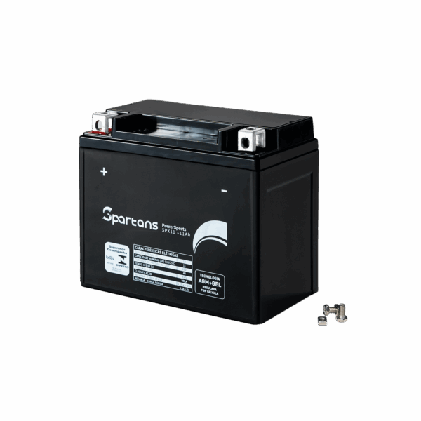 Bateria Spartans YTX12-BS / Citycom 300i / Boulevard M800 / V-Strom 650 / TDM800 / T100 Bonneville / GSX1300R Hayabusa / Vulcan 900