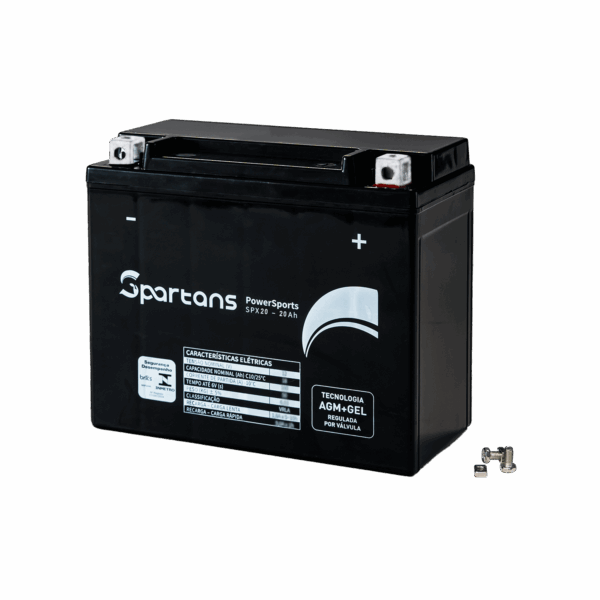 Bateria Spartans YTX20L-BS / Harley Davidson Fat Boy Fat Bob Breakout Low Rider Deluxe V-Rod Heritage Classic Dyna Softail Heritage