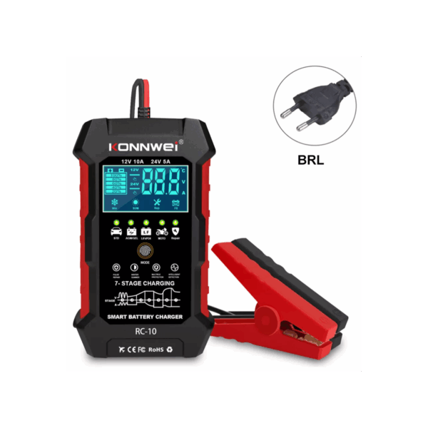 Carregador Inteligente para baterias de Lithium e Chumbo-Ácido