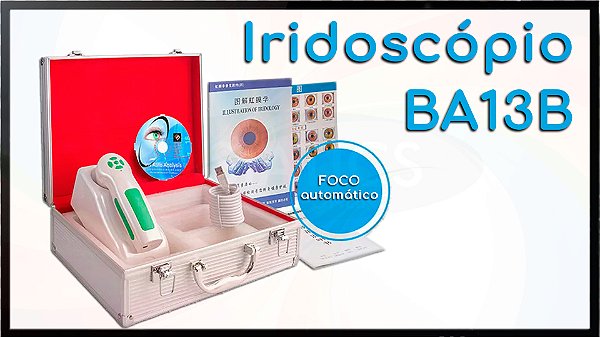 Iridoscópio Profissional Analisador de Iris Scanner Iridologia 12MP  BA13B