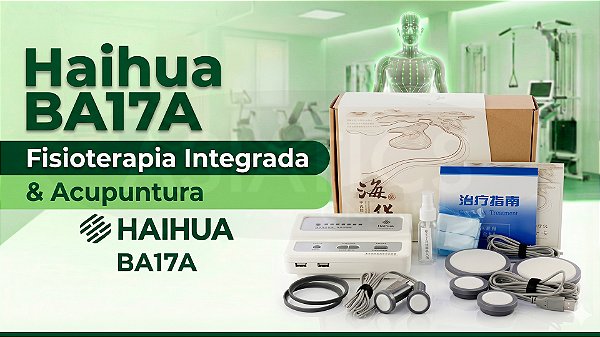 Haihua Aparelho de Acupuntura Eletromagnética sem Agulhas BA17A