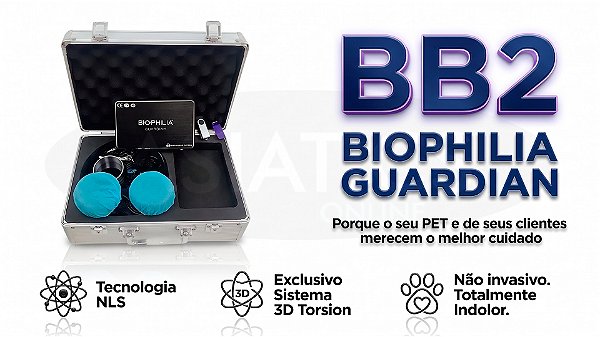 Biophilia Guardian Analisador de Biorressonância Quântica NLS Para Animais BA18J