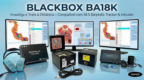 BlackBox Acessório Para Biophilia Tracker ou Intruder Investiga e Trata à Distância NLS BA18K