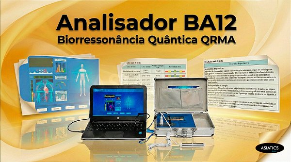 Analisador de Biorressonância Quântica QRMA BA12