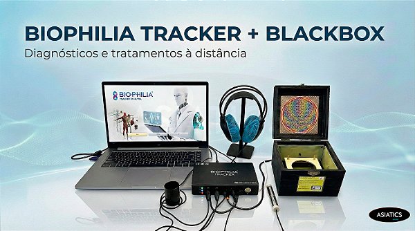 Analisador Biophilia Tracker + BlackBox Saúde Remota Investiga e Trata à Distância NLS BA18HK