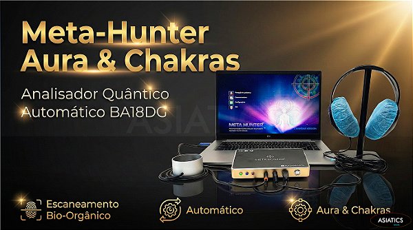 Analisador de Biorressonância Quântica NLS Meta-Hunter BA18DG