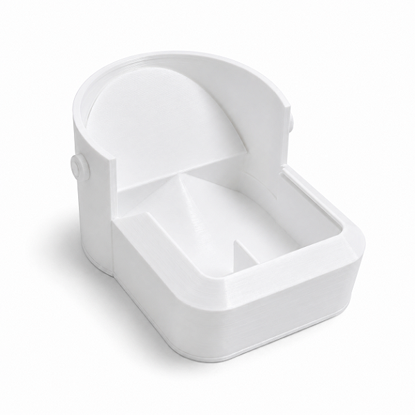 Comedouro para Frangos Anti Desperdício PVC 100 mm