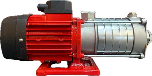 Bomba Jockey em Inox 304 Mod. VHSE 2 4-10 de 1Cv Trifásico 220/380V IP55