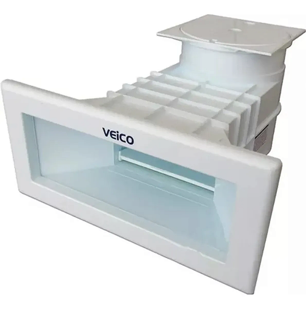 Skimmer Veico/Fluidra Slim ABS Branco Boca Larga Longo-5m³/h