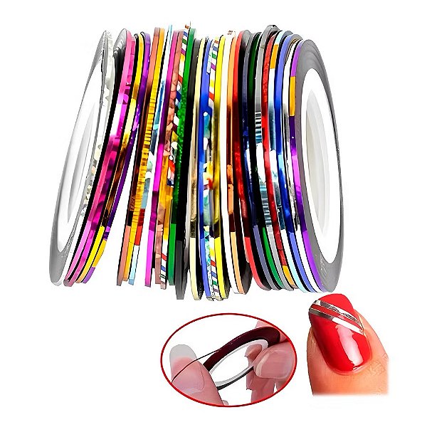 Kit 10 Fitilhos - Cores Diversas