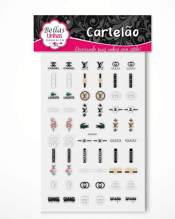 Cartelão 3D - Grifes
