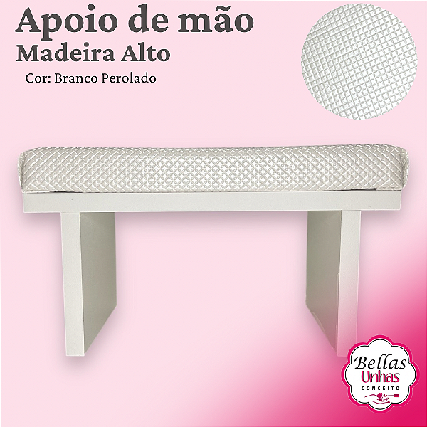 Apoio de Mão Mdf - Branco Perolado