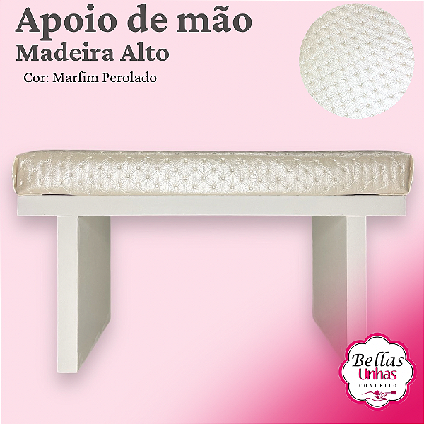 Apoio de Mão Mdf - Marfim Perolado