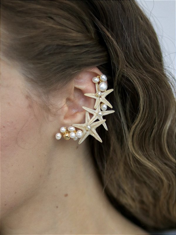 Ear Cuff Mini Estrela do Mar