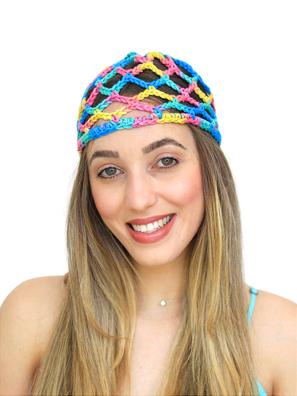 Skull Cap: Touca Verão Rede Colorful