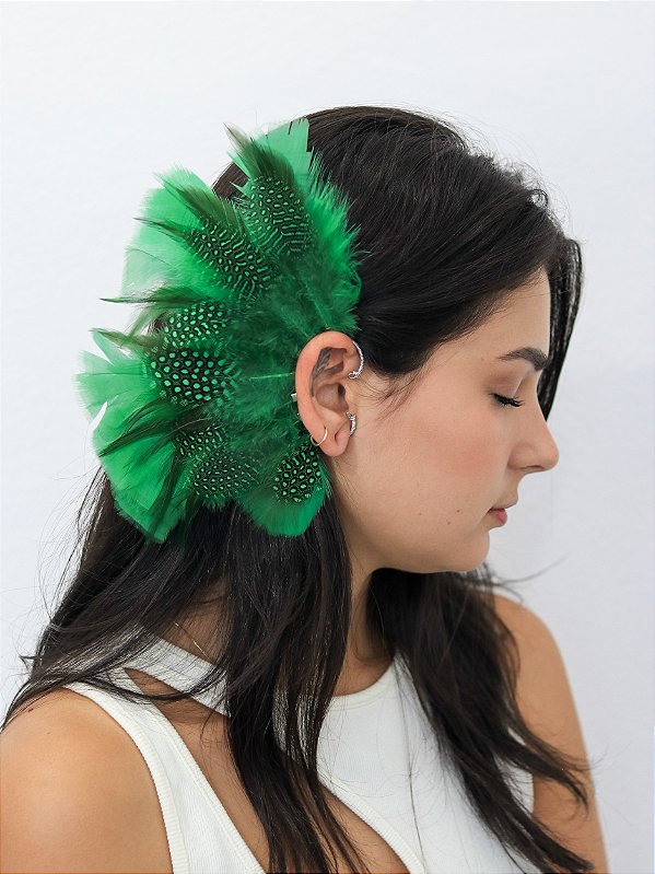 Ear Cuff Penas Floresta