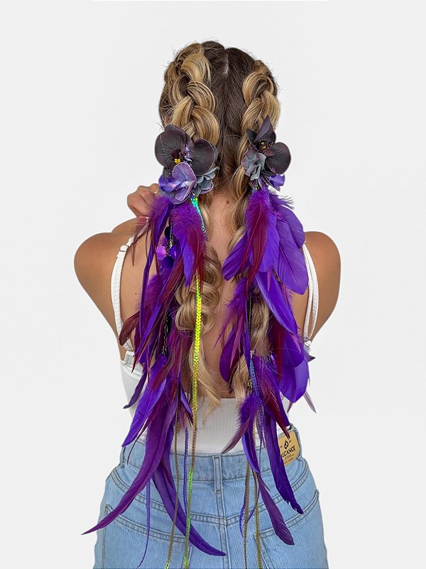 Bico de Pato Orquídea Violeta