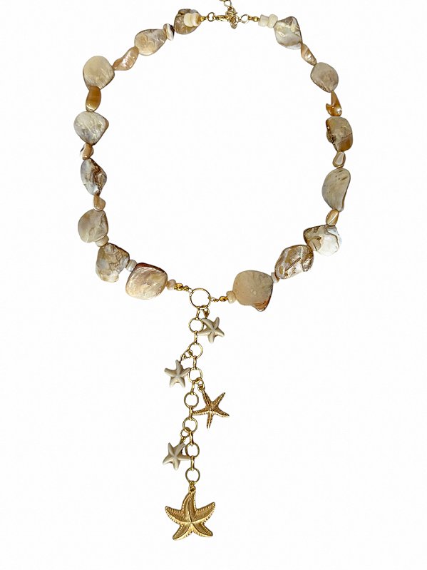 Colar Gravatinha Estrela-do-Mar