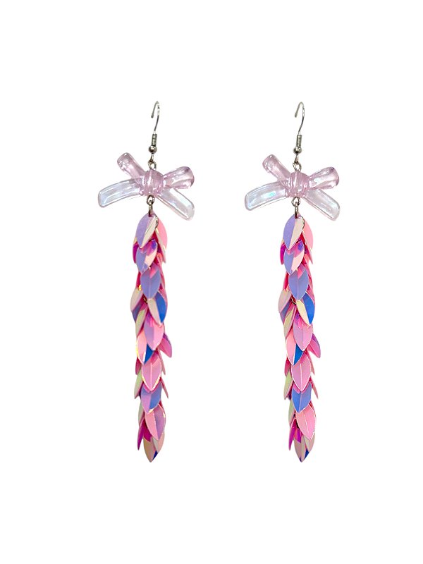 Brinco Paetê Laço Balancê