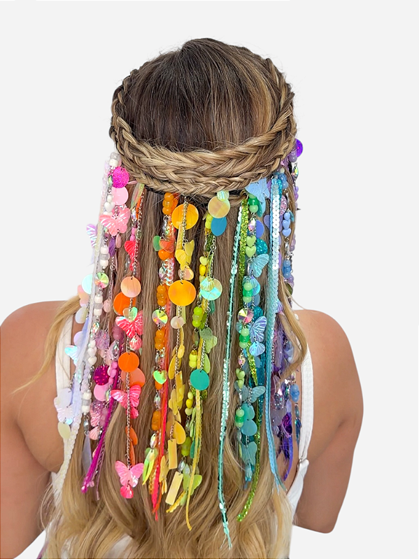 Tic-Tac Paetê Borboleta (várias cores)