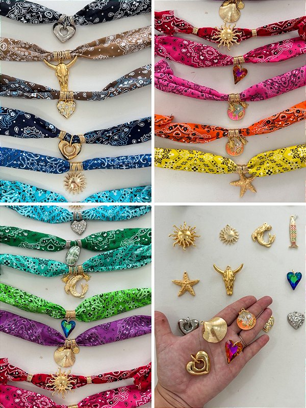 Colar Bandana - Personalizável