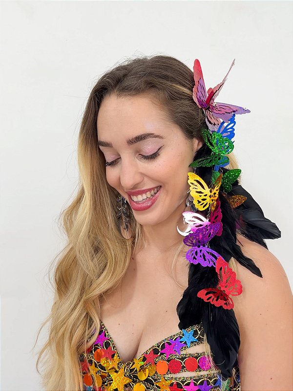 Bico de Pato Preto Borboletas