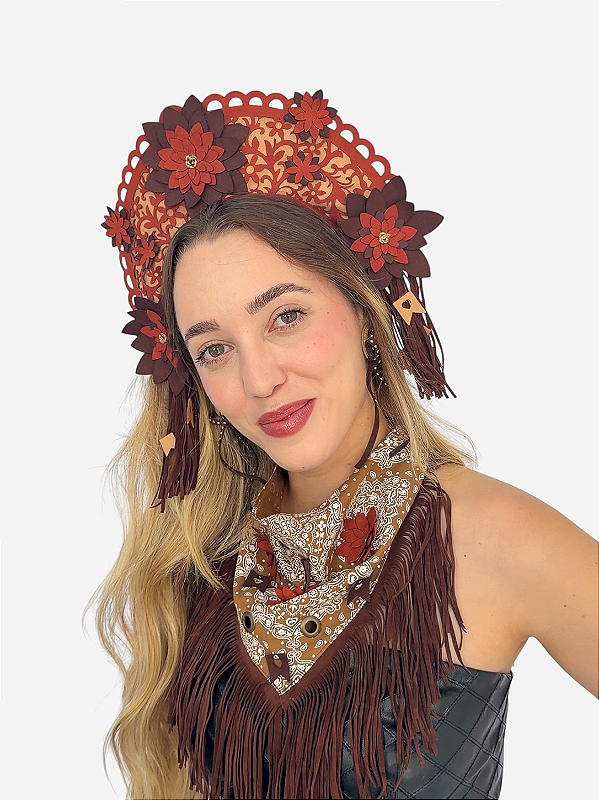 Tiara Maria Bonita Flor Junina